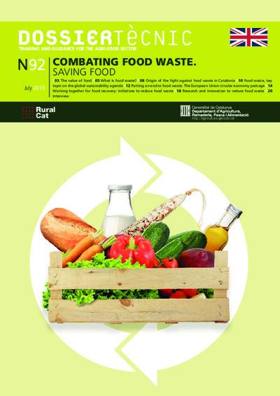 Núm. 92: “Combating food waste. Saving food”