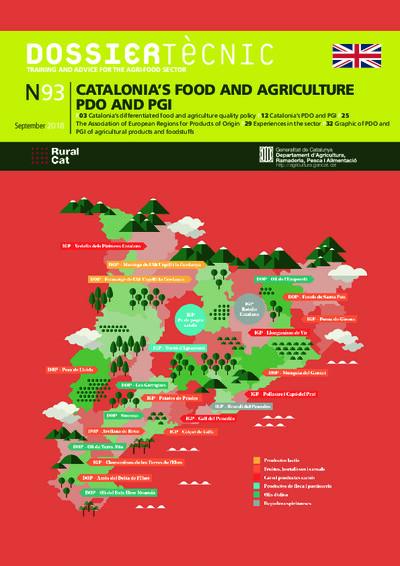 Núm. 93: “Catalonia's food and agriculture PDO and PGI”